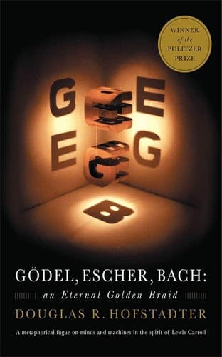 Cover of Gödel, Escher, Bach by Douglas R. Hofstadter