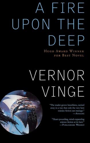 Cover of A Fire upon the Deep by Vernor Vinge