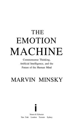The Emotion Machine